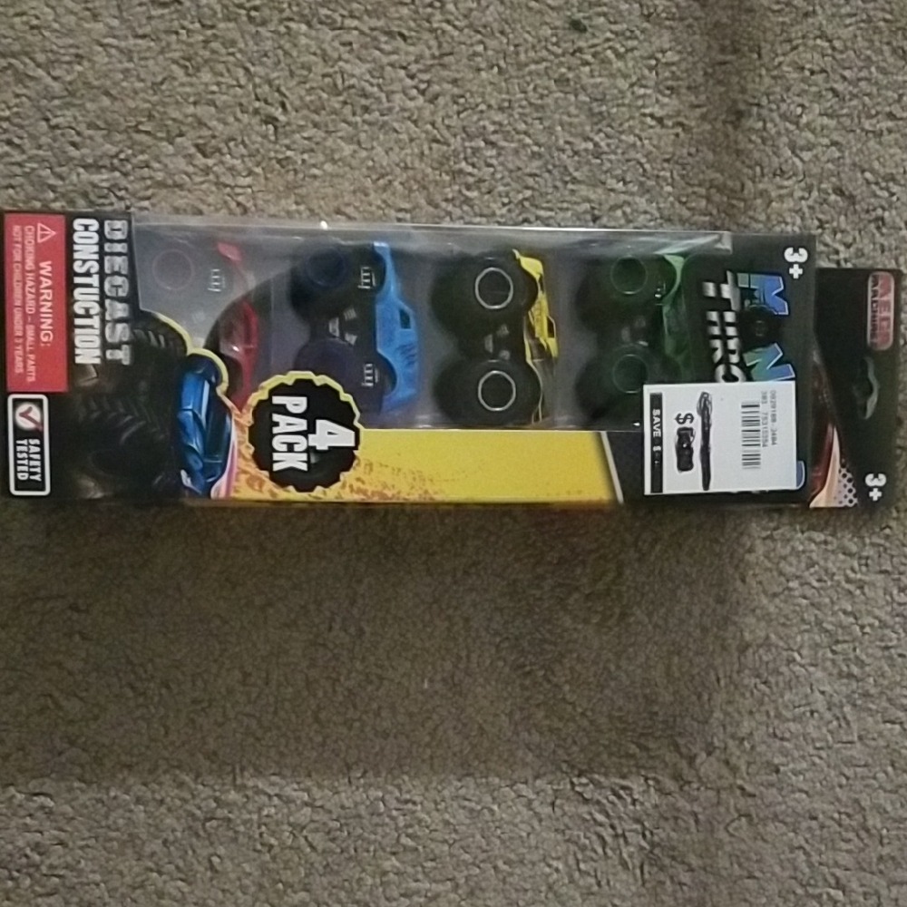 4-Pack Toy Cars